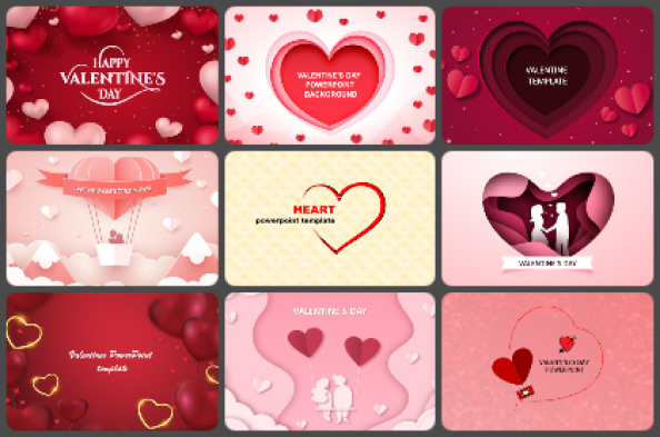Valentines day Powerpoint Templates